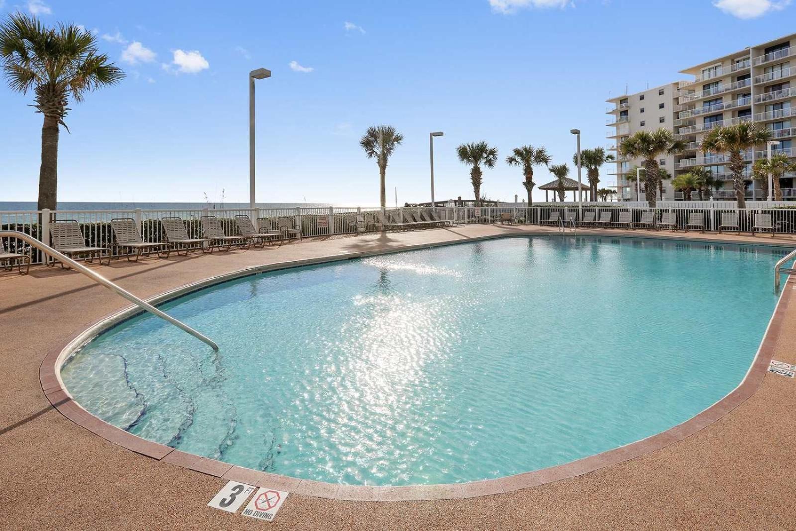 Tradewinds 602- Beachfront Heated Indoor Pool Orange Beach Exterior foto